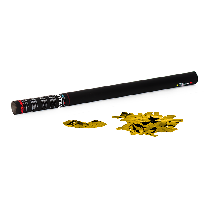 TCM FX - Kézi működtetésű Konfetti Ágyú 80cm - Gold